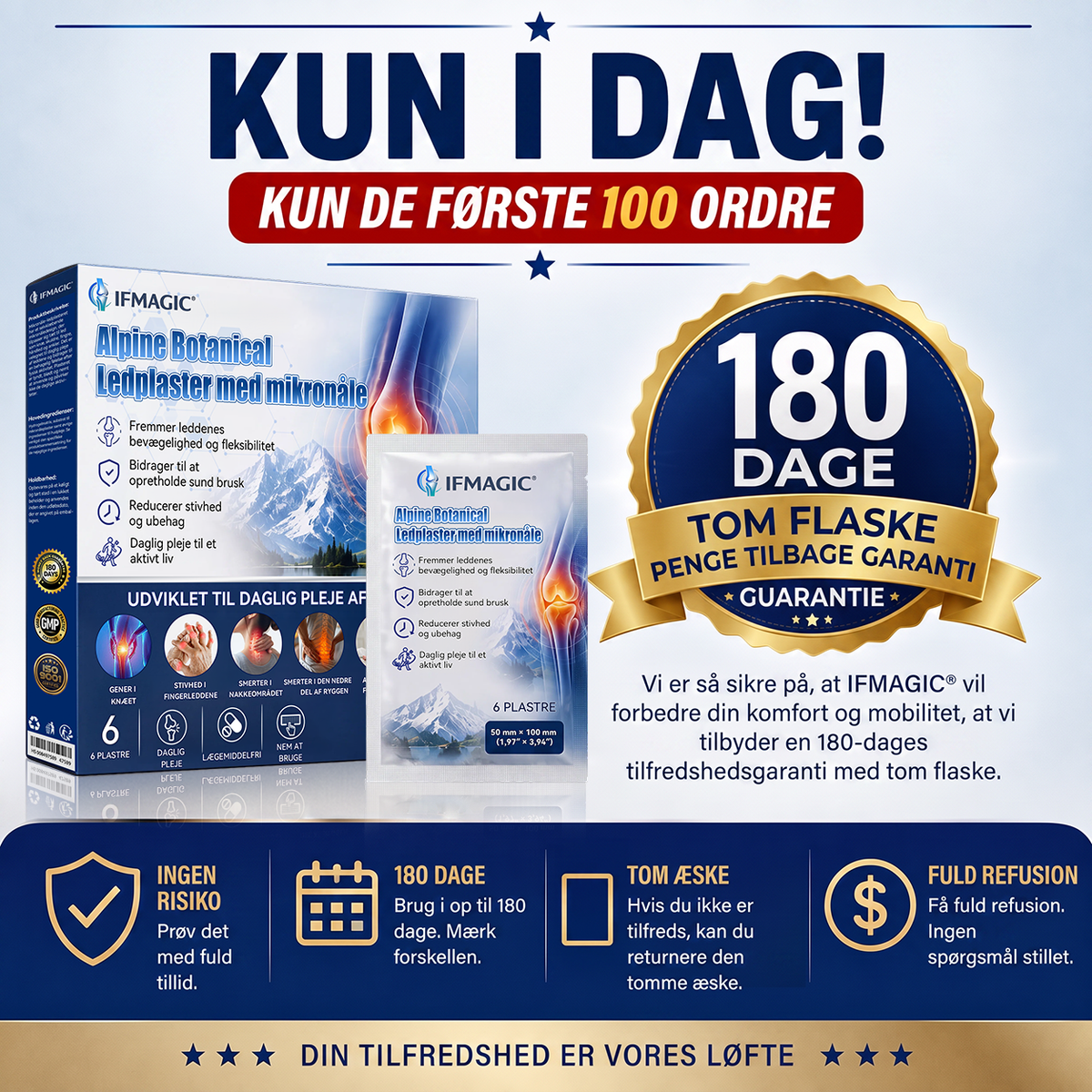 ✨✨𝗜𝑭𝑴𝑨𝑮𝑰𝐶® 𝑨𝒍𝒑𝒊𝒏𝒆 𝑩𝒐𝒕𝒂𝒏𝒊𝒄𝒂𝒍𝑳𝒆𝒅𝒑𝒍𝒂𝒔𝒕𝒆𝒓 𝒎𝒆𝒅 𝒎𝒊𝒌𝒓𝒐𝒏å𝒍𝒆💎