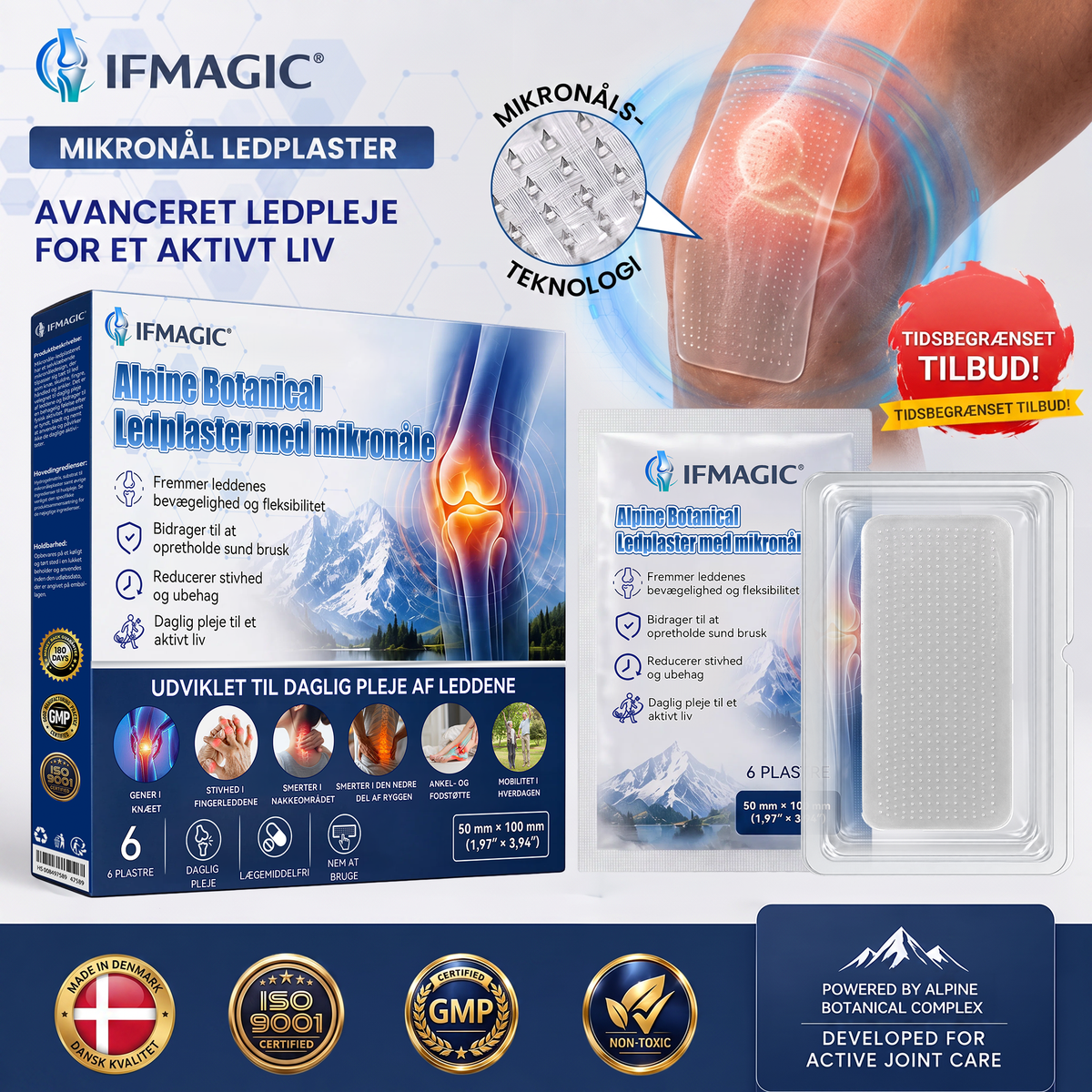 ✨✨𝗜𝑭𝑴𝑨𝑮𝑰𝐶® 𝑨𝒍𝒑𝒊𝒏𝒆 𝑩𝒐𝒕𝒂𝒏𝒊𝒄𝒂𝒍𝑳𝒆𝒅𝒑𝒍𝒂𝒔𝒕𝒆𝒓 𝒎𝒆𝒅 𝒎𝒊𝒌𝒓𝒐𝒏å𝒍𝒆💎