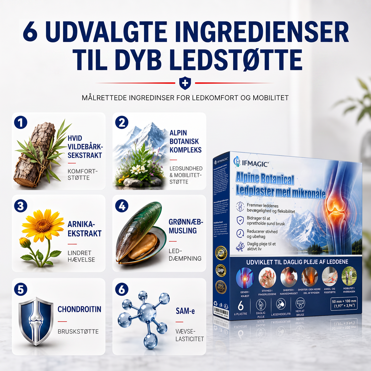 ✨✨𝗜𝑭𝑴𝑨𝑮𝑰𝐶® 𝑨𝒍𝒑𝒊𝒏𝒆 𝑩𝒐𝒕𝒂𝒏𝒊𝒄𝒂𝒍𝑳𝒆𝒅𝒑𝒍𝒂𝒔𝒕𝒆𝒓 𝒎𝒆𝒅 𝒎𝒊𝒌𝒓𝒐𝒏å𝒍𝒆💎